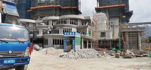 思南縣實驗幼兒園總園建設項目已完成了總工程量的85%