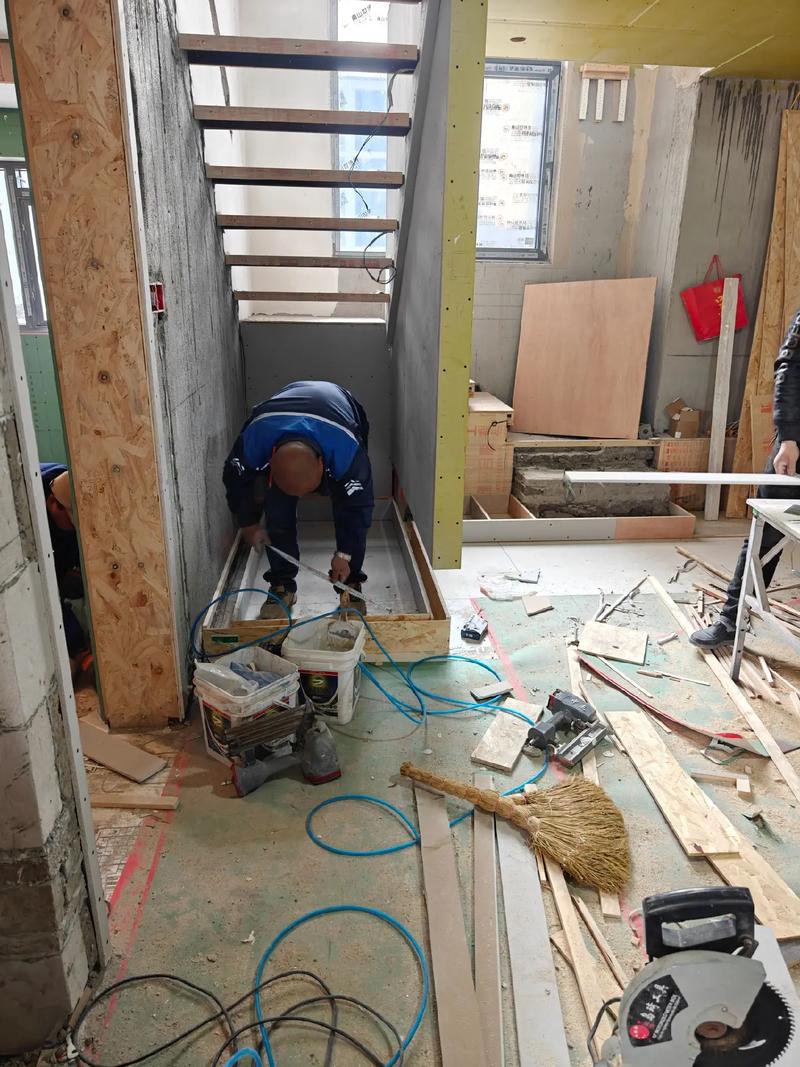 濱海同城裝修 #濱海 #裝修施工現場視頻 #室內裝修裝飾